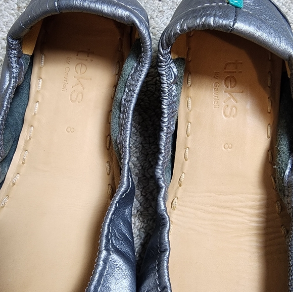 Tieks Metallic Pewter Ballet Flats - Picture 10 of 10